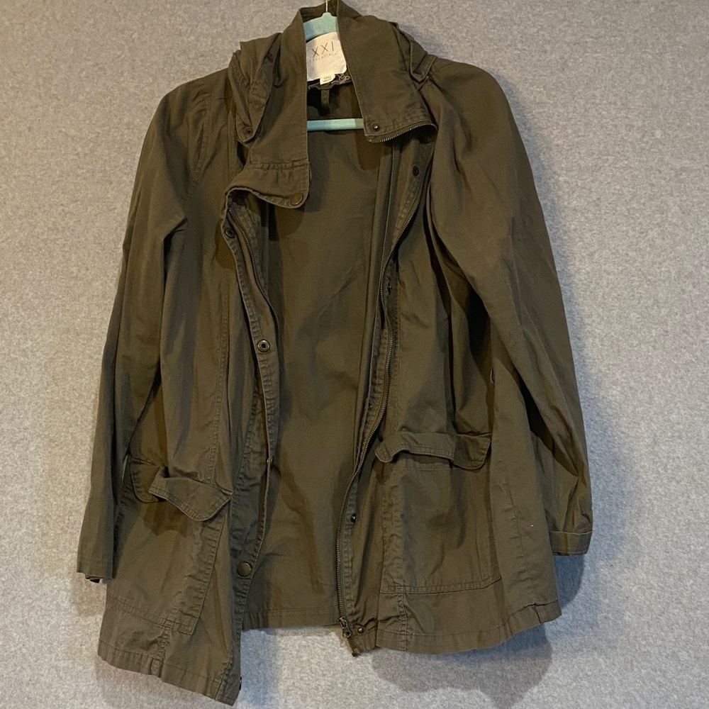 Essentials Khaki Outerwear